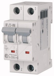 HN-C6/2 WYŁĄCZNIK NADPRĄDOWY C 6A 2P 2M 6KA