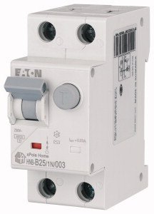 HNB-B25/1N/003 B 25A/ 30MA/AC WYŁĄCZNIK RÓŻNICONADPRĄDOWY B 25A 1P+N 2M 30MA AC 6KA