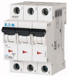 PL6-D25/3 D 25A 3P WYŁĄCZNIK NADPRĄDOWY D 25A 3M 6KA