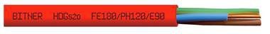 HDGS FE180/PH120/E90 3X2.5 ŻO CZERWONY PRZEWÓD OGNIOODPORNY DRUT 300/500V KL.1 BĘBEN