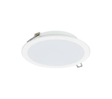DN065B BIAŁY OPRAWA DOWNLIGHT LED PT 10.5W NW 4000K 1000LM IP20 LED10 G3 D150 RD PC