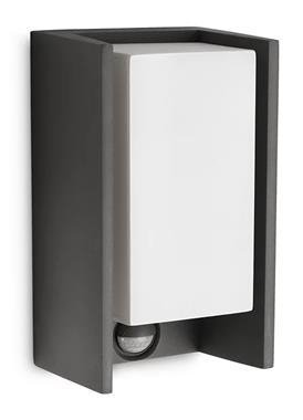 BRIDGE ANTRACYT OPRAWA ŚCIENNA KINKIET Z CZUJNIKIEM RUCHU 1X E27/ 42W ALUMINIUM/ TWORZYWO