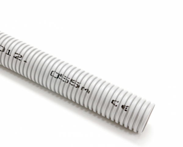 RKGS 32-50 SZARY RURA KARBOWANA PESZEL PP FI32/25 Z PILOTEM 750N HF-FR BEZHALOGENOWA (50 MB)