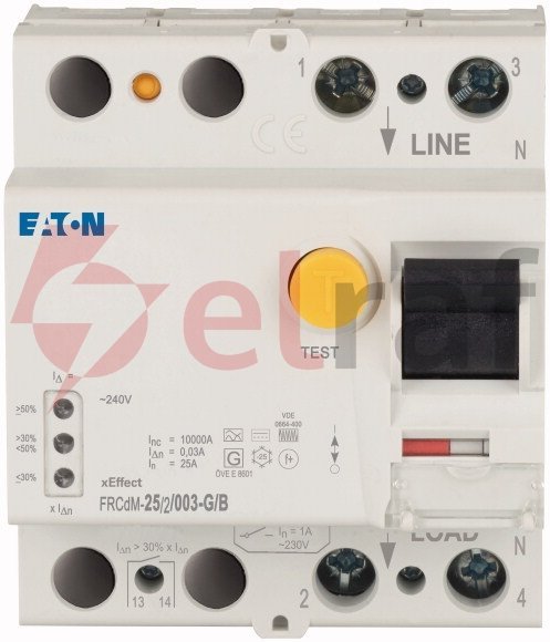Wyłącznik różnicoprądowy 2P 25A G/B 0,03A FRCdM-25/2/003-G/B 300638