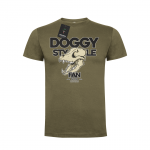 Doggy style fan kolor koszulka bawełniana