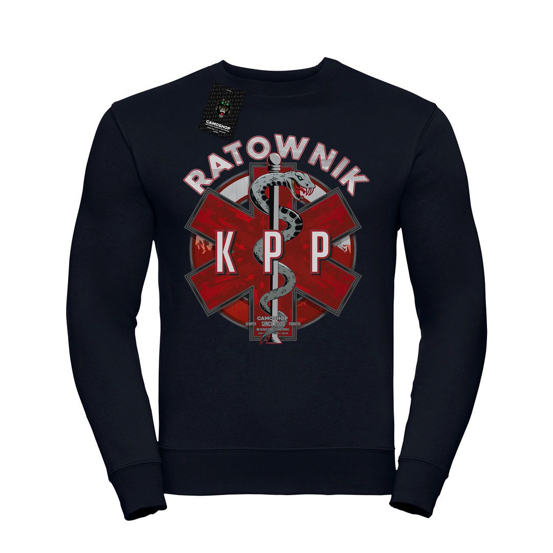 Ratownik KPP Angry Snake Bluza Klasyczna Bluzy Dla Niego ratownik-kpp-angry-snake-bluza-klasyczna-bluzy-dla-niego
