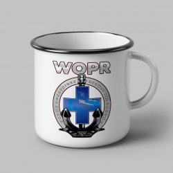 WOPR herb - kubek metalowy