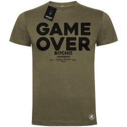 Game over koszulka bawełniana