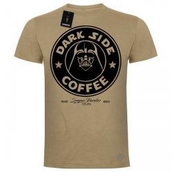Dark side coffee koszulka bawełniana