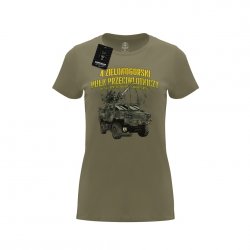 4 zielonogórski pułk przeciwlotniczy koszulka damska bawełniana 
