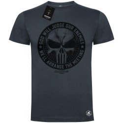 Punisher God will judge koszulka bawełniana