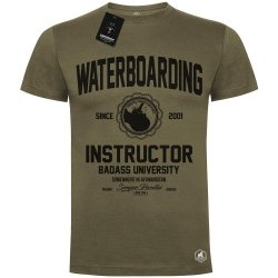 Waterboarding instructor koszulka bawełniana