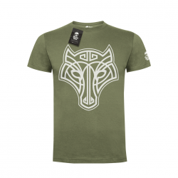 Pagan Prints Wolf koszulka bawełniana