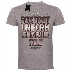 Foxtrot Uniform Charlie koszulka bawełniana