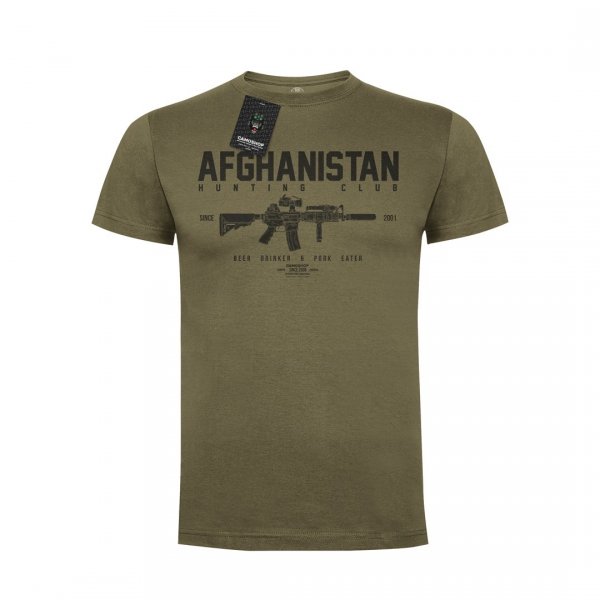 Afghanistan Hunting Club koszulka bawełniana