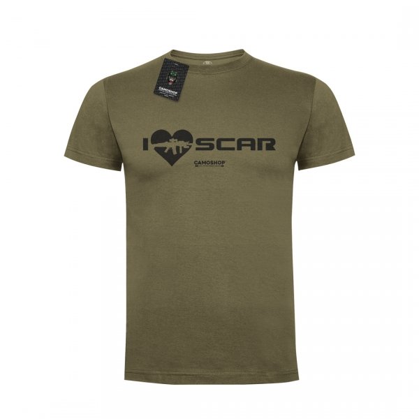 I love SCAR koszulka bawełniana