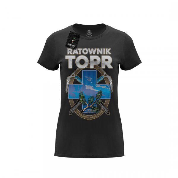 Ratownik TOPR koszulka damska bawełniana