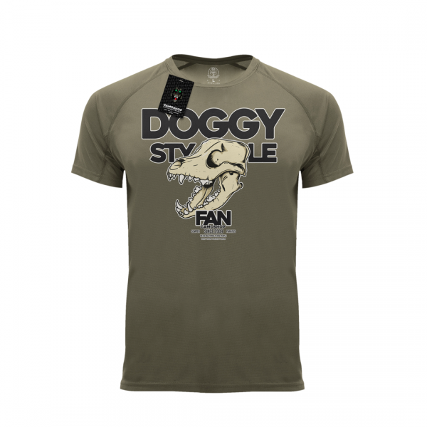 Doggy style fan kolor koszulka termoaktywna