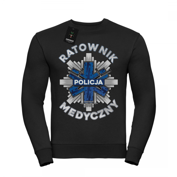 Ratownik medyczny policja bluza klasyczna