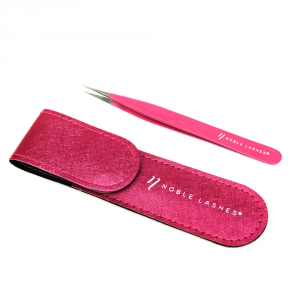 Straight Pink Tweezer 