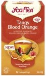 TANGY BLOOD ORANGE Orzeźwiająca czerwona pomarańcza BIO YOGI TEA 17x2,0 g