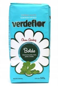 Yerba Mate Verdeflor Boldo 500g (ziołowa) 0,5kg