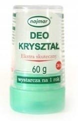 Najmar Deo Kryształ 60g Naturalny Dezodorant Ałun