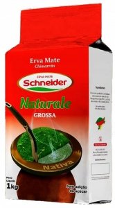 Yerba mate Schneider Grossa Nativa Vacuum Chimarrao Erva 1kg Brazylia