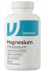 OstroVit Magnez + Potas 60 tabletek Witamina B6