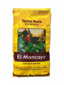 Yerba mate El Moncayo Compuesta con hierbas 1kg
