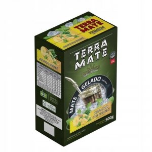 Yerba mate Terra Mate Terere Abacaxi Hortela Premium 500g Mięta Ananas