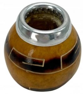 Matero Calabaza Naturalne Tykwa Triangulo Egypt - do Yerba Mate