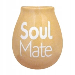 Matero Ceramiczne Beżowe Soul Mate do Yerba Mate