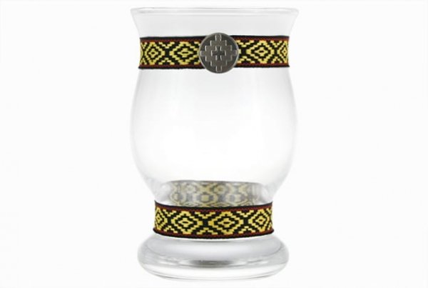 Matero Szklane Tykwa Lucido Crossy 220 ml - do Yerba Mate