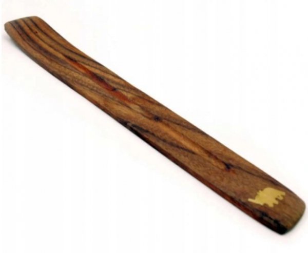 Podstawka pod kadzidełka Ravi drewno 3,8 x 25,5 cm