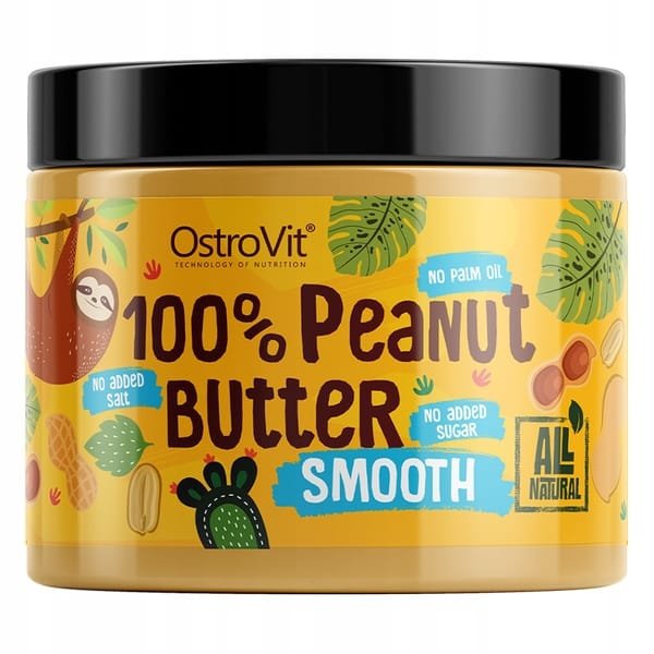 OstroVit Peanut Butter 500g MASŁO ORZECHOWE SMOOTH