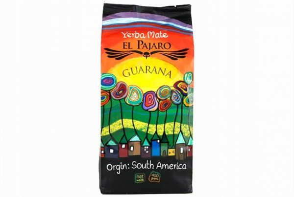 Yerba mate El Pajaro Guarana 400 g Energia