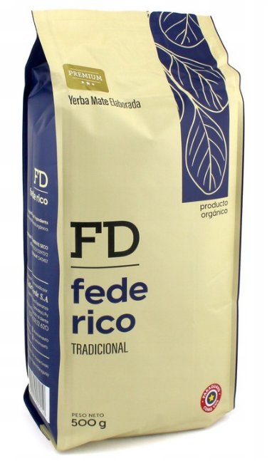 Yerba Mate Fede Rico FD Organica 500g BIO