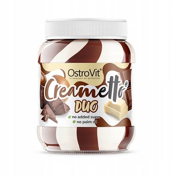 OstroVit Creametto DUO 350 g MLECZNY KREM Mleczno - czekoladowy