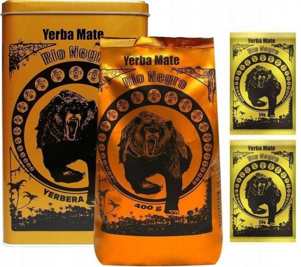 YERBERA PUSZKA Yerba Mate Green Rio Negro 400g + 2x50g