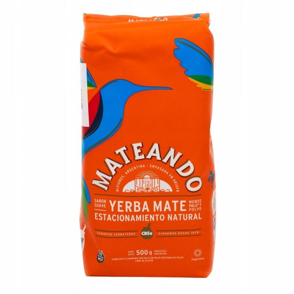 Yerba Mate CBSé Mateando 500g 0,5kg Pierwszy klasyk od CBSe - Argentyna