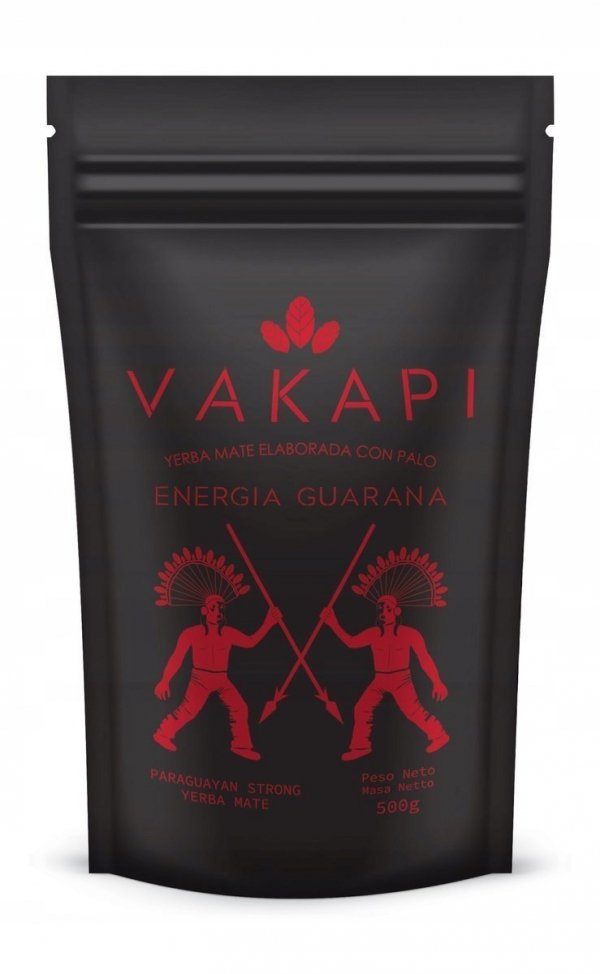 Yerba Mate Vakapi Elaborada Energia Guarana 500g - PRZECENA