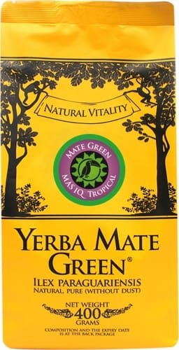 Yerba Mate Green MAS IQ Tropical + Żeń-szeń 200g