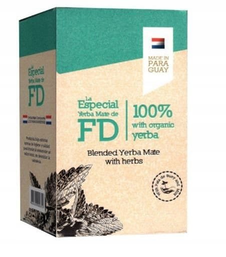 Yerba Mate Fede Rico FD la Especial Organica z Pata de Buey 500g