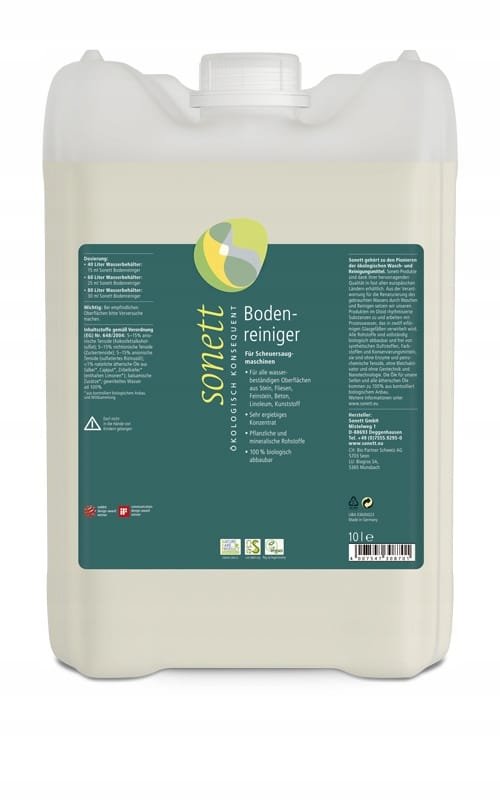 Płyn do maszynowego mycia podłóg EKO Sonett 10 l Ekologiczny XXL