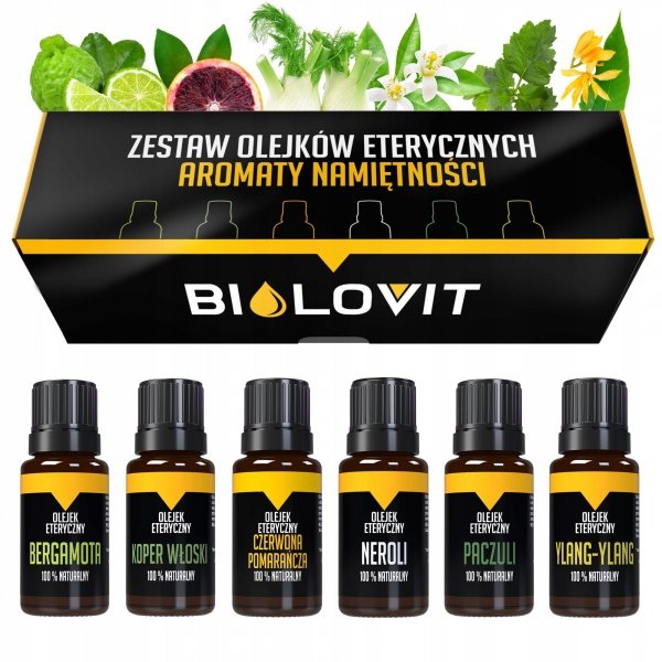 Zestaw Olejków Eterycznych Aromaty Namiętności Olejki Eteryczny MIX 6x10ml