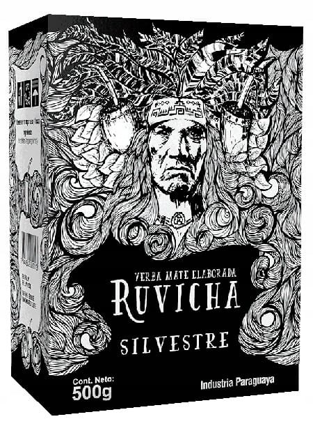 Yerba Mate Ruvicha Silvestre 500g Industria Paraguaya