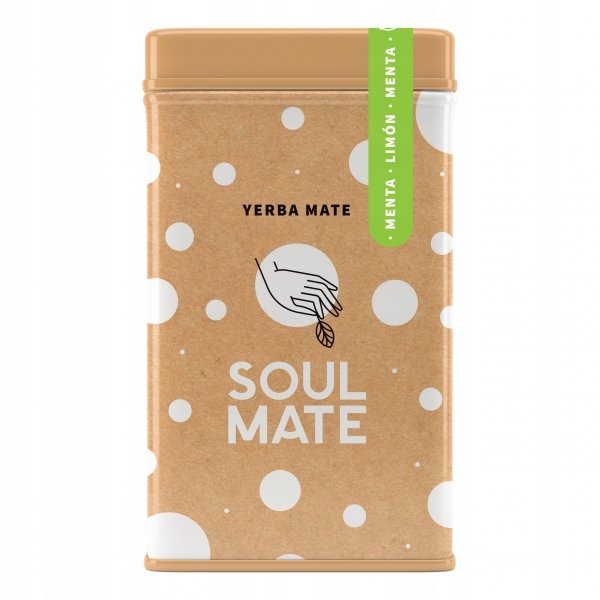 Yerbera PUSZKA z Yerba Mate Soul Mate Menta Limon 500g