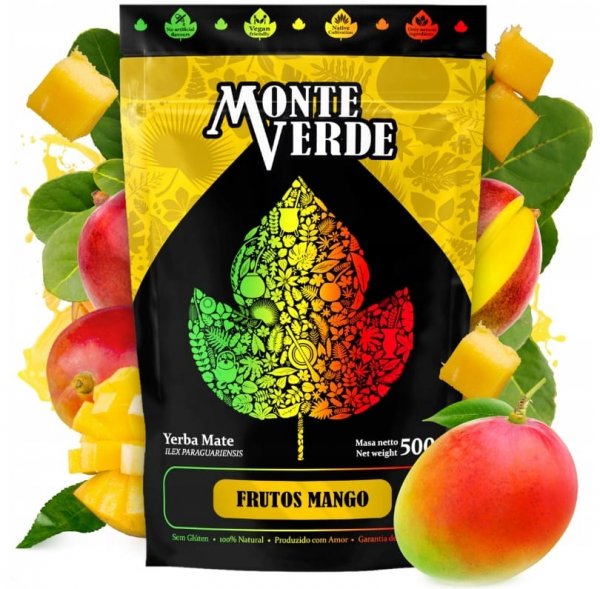 Yerba Mate Monte Verde Coco PinaColades 500g Kokosowa Ananasowa 0,5kg