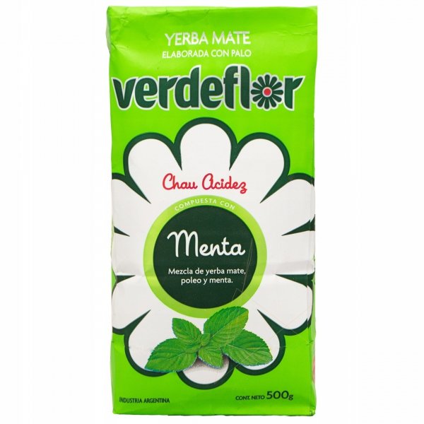 Yerba Mate Verdeflor Menta 0,5kg (miętowa) 500g